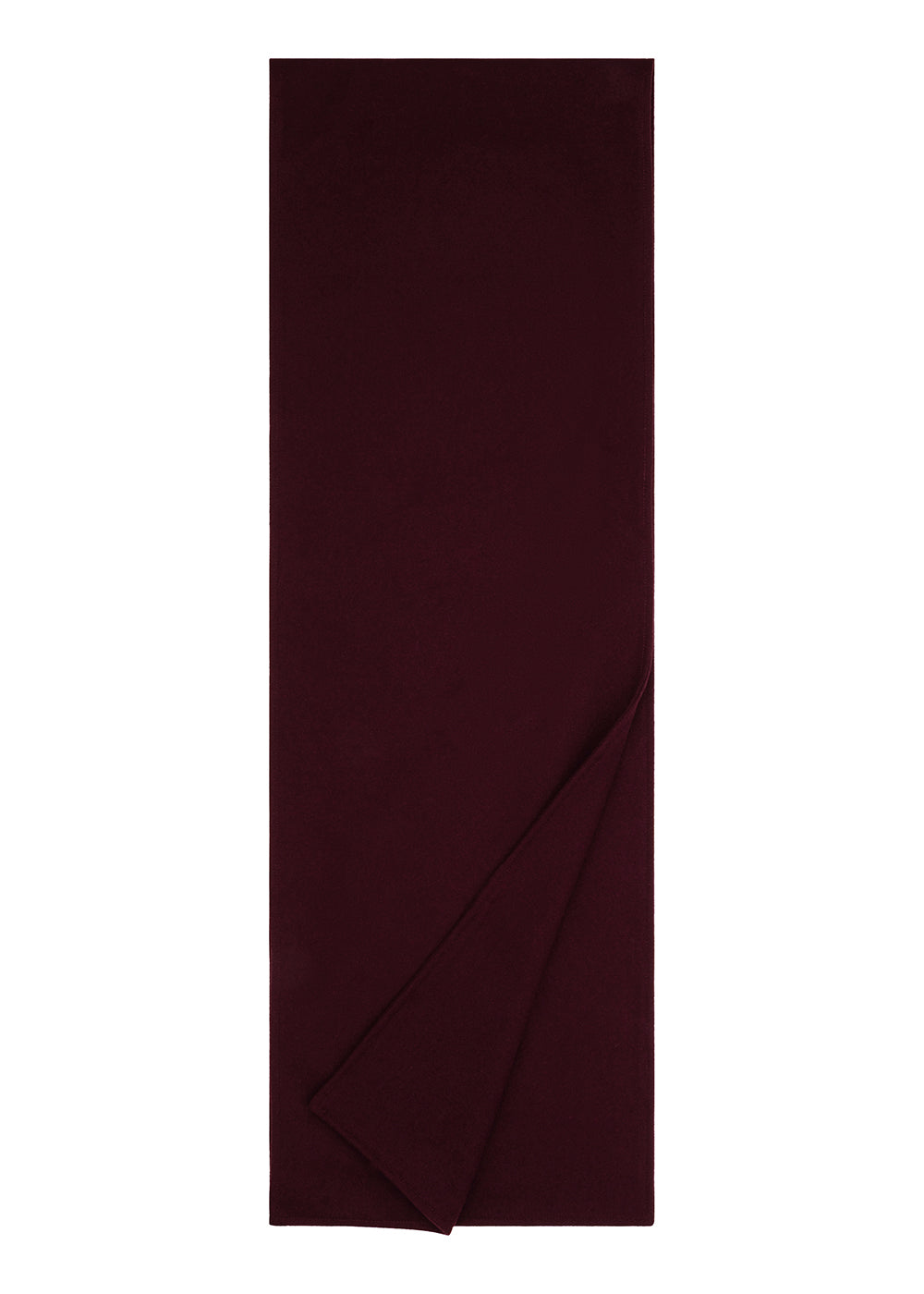 Waterproof Wool Scarf | Burgundy