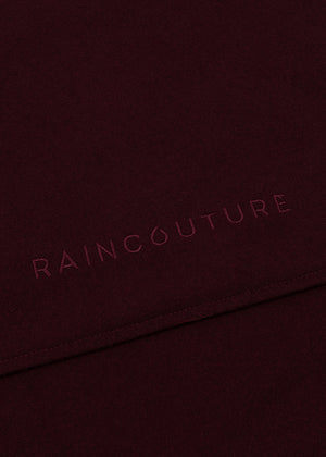 Waterproof Wool Scarf | Burgundy
