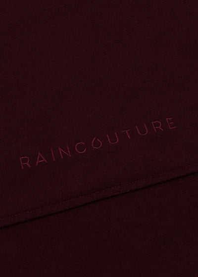 Waterproof Wool Scarf | Burgundy