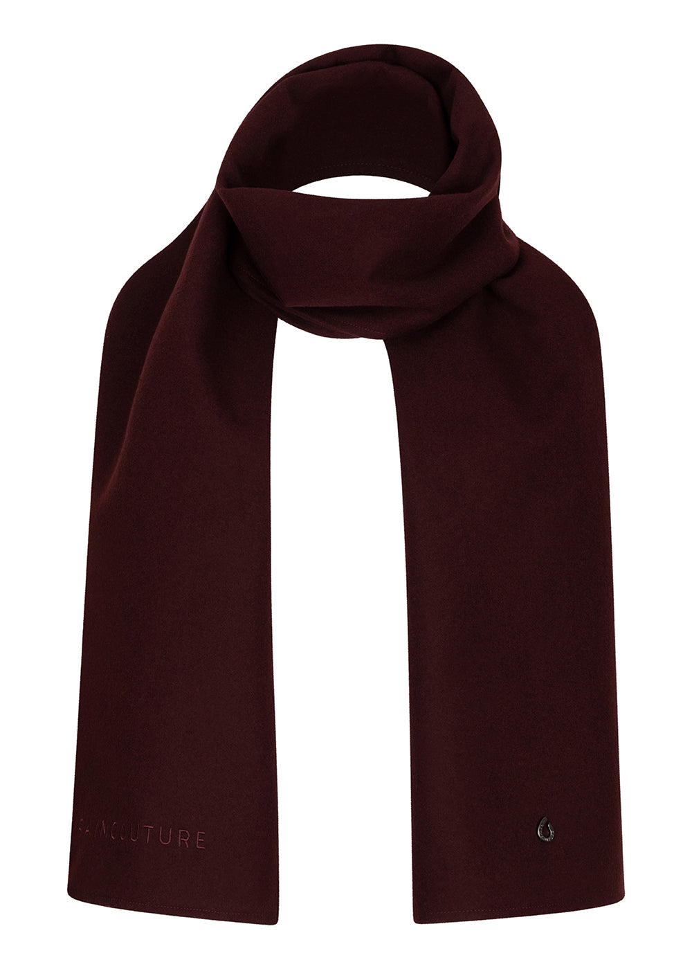 Waterproof Wool Scarf | Burgundy