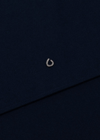 Waterproof Wool Scarf | Navy