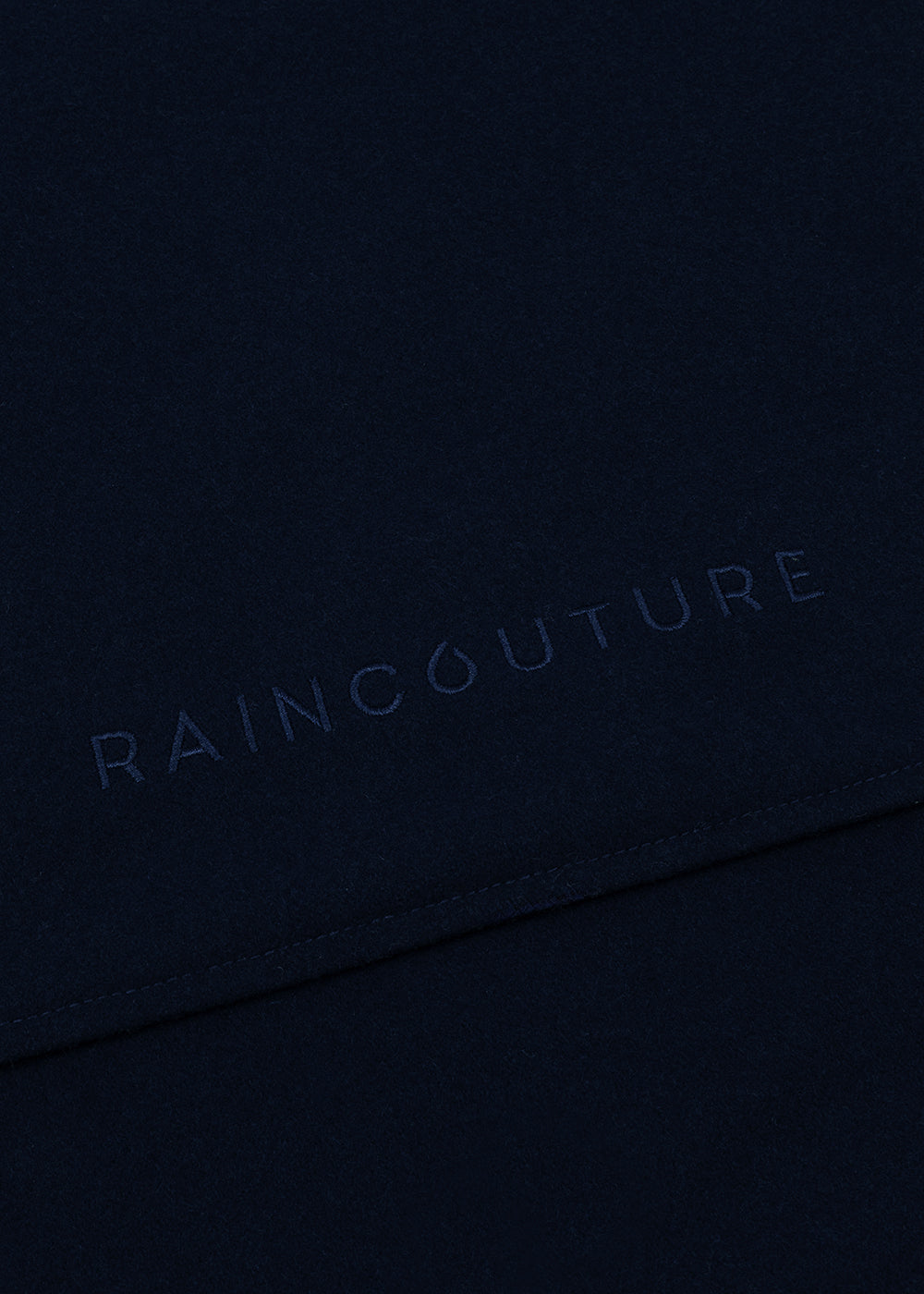 Waterproof Wool Scarf | Navy