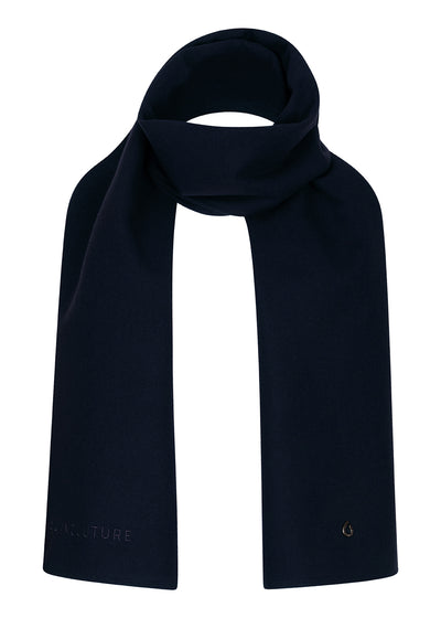 Waterproof Wool Scarf | Navy