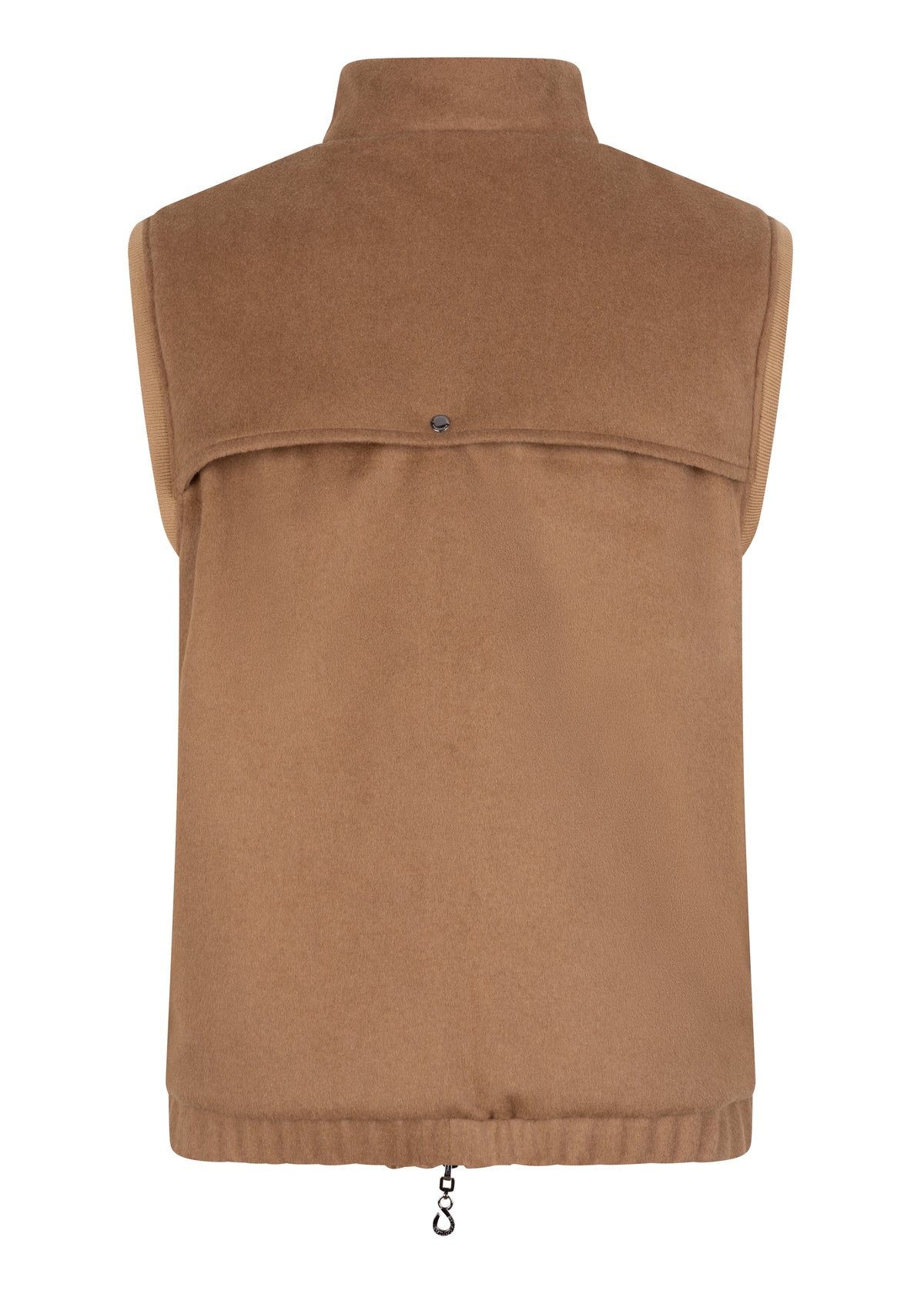 Wool Bodywarmer Jacket | Beige Wool