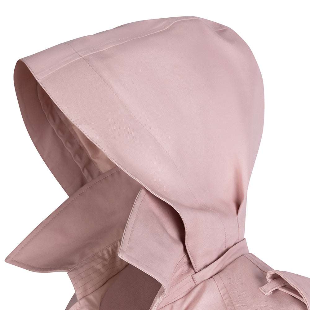 Waterproof Timeless Trench - Pink